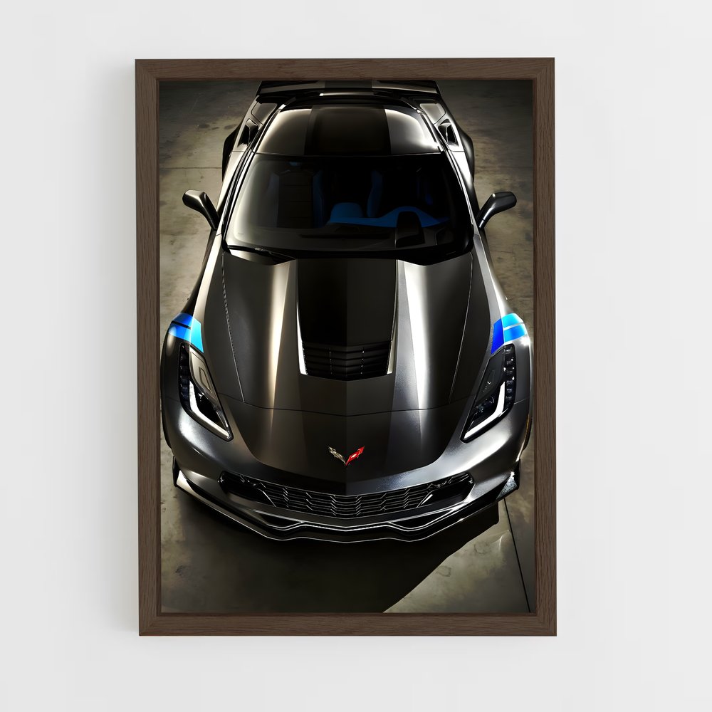 Poster Corvette Concept 2023 – affiche Chevrolet (vue 5)